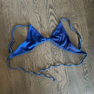 Skatie Swim Royal blue triangle set!!